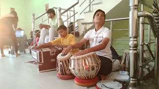 Chandkauns Lehra Sangat  harmonium  tabla  kathak ✨️💞♥️ [upl. by Baalman759]