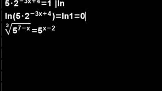Logarithmus Gleichungen lösen Video 5 [upl. by Esirahs]