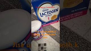 Lactogen baby 🍼🐥 use details babyformulamilk unboxing baby diy science medicine [upl. by Lenroc]