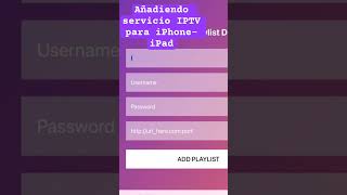 IPTV Smarters lite Añadiendo lista de reproducción IPTV zonamovie iptv samsungtv [upl. by Aharon]