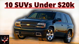 The 10 Fastest American SUVs Under 20k  2024 [upl. by Inej966]