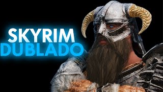 Como instalar a Dublagem PTBR no Skyrim [upl. by Annawit440]