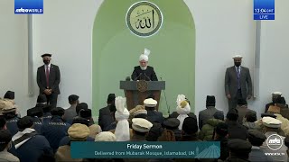 Friday Sermon 29 November 2024 Urdu  Muhammad sa The Great Exemplar [upl. by Ttevy702]