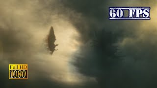 Rodan vs King Ghidorah Full HD 60fps Latino  Godzilla King Of The Monsters 2019 [upl. by Marquardt]