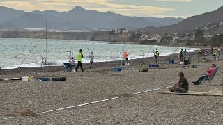 Campeonato de España de Pesca MarCosta en Puerto de Mazarrón [upl. by Ttirrem]