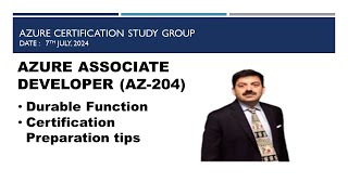 Managing Azure Durable Functions and AZ 204 Certifications Tips [upl. by Menzies]