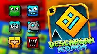 ¡JUEGA YA CON LOS NUEVOS ICONOS DE GEOMETRY DASH 22 🔥 ¿WTF ROBTOP [upl. by Trillbee728]