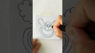 How to draw JANGLES the Clown from Disneys Inside Out shorts [upl. by Julieta]