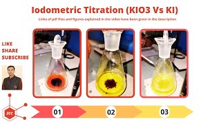 Iodometric Titration  Redox Titration  Estimation of KI  Potassium Iodate  Potassium Iodide [upl. by Aciraj537]