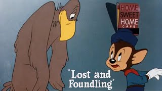 Lost and Foundling 1944 Merrie Melodies Sniffles the Mouse Cartoon Short Film  Review [upl. by Nettie]