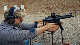 Using MP5 in a pistol competition  Gunslinger 1984 [upl. by Marysa]