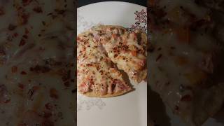 Roti ka pizza food recipe pizza ytshort cooking roti [upl. by Alene604]