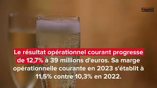 VrankenPommery  Ebitda en hausse bénéfice net réduit en 2023 [upl. by Hsotnas]