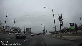 Driving on Crockford Blvd in Toronto [upl. by Hallie]