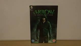 Arrow Season 3 UK DVD Unboxing [upl. by Kennedy]