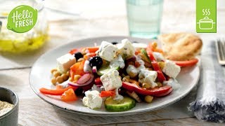 Griechischer Bauernsalat  Griechischer Salat  HelloFresh [upl. by Beaufort]