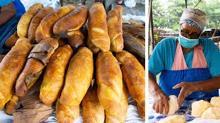 Bread Pastries amp More Baked in the Castara Dirt Oven in TampT  ASMR  Foodie Nation [upl. by Llerdnad869]