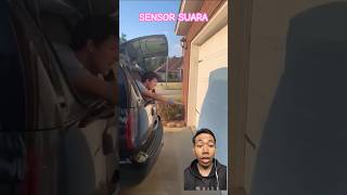 PARKIR MOBIL SENSOR SUARA comedy dubbing funny humor feedshorts shorts [upl. by Gonnella486]