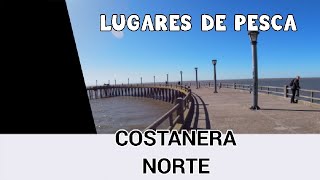 LUGARES DE PESCA en Costanera Norte de Buenos Aires Abanico club de pescadores plaza Carrasco [upl. by Murray503]