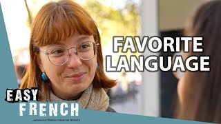 Paris What is Your Favorite Language  Easy French 217 [upl. by Aneekan205]