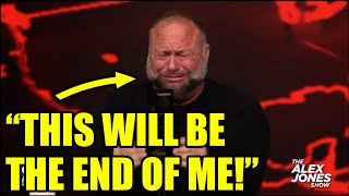 Alex Jones Hit With BRUTAL News BREAKS DOWN IN TEARS [upl. by Yatnahs797]