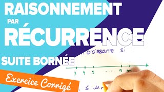 Raisonnement par Récurrence  Exercice Suite est Croissante Bornée  Mathrix [upl. by Baron]