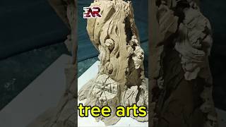 Tree details sculpting art artificial sculpture diyclay arts [upl. by Karim592]