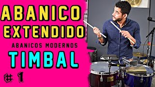 TIMBAL COMO TOCAR ABANICOS EXTENDIDOS  1 [upl. by Kammerer]