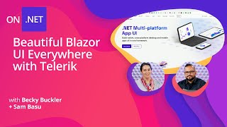 Beautiful Blazor UI Everywhere with Telerik [upl. by Goober]