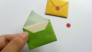 How To Create Cute Miniature Envelopes  DIY Crafts Tutorial  Guidecentral [upl. by Sivam302]