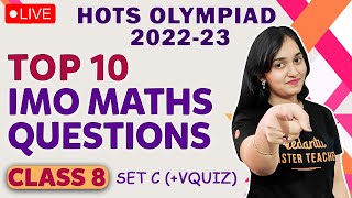 Top 10 International Maths Olympiad IMO Questions for Class 8  IMO 202223  Set C [upl. by Tri]