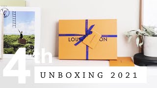 Louis Vuitton Desk Agenda Cover Unboxing [upl. by Kcirdahc]