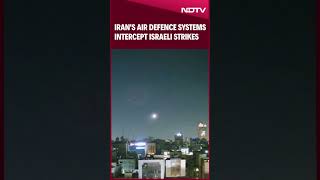 Israel Strikes Iran  Irans Air Defence Systems Intercept Israeli Strikes [upl. by Ecnatsnoc174]