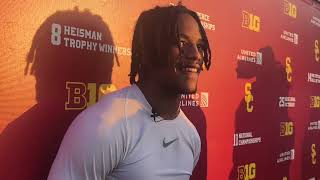 USC CB Jaylin Smith talks Penn State matchup and more [upl. by Triplett]