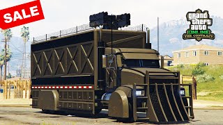 Pounder Custom Review amp Strong Customization  GTA 5 Online  SALE  Nightclub Truck [upl. by Alyahs]