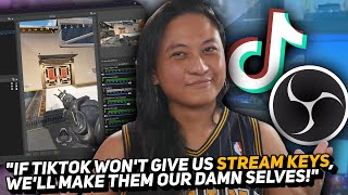 How To Get A TikTok STREAM KEY For OBS No AgencyTikTok Live Studio Required [upl. by Lodie]