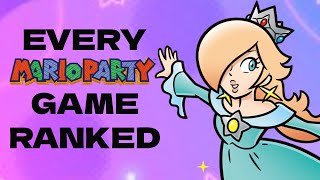 Every Mario Party Game Ranked [upl. by Saffier]