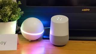 Checking Danalock status and energy usage with Homey and Google Home [upl. by Reagan281]