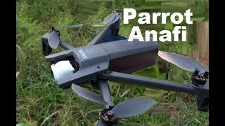 Parrot PF728000 Anafi Drone Foldable Quadcopter RC 4K HDR Camera Autonomous 1st Look [upl. by Pascia691]