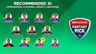 Fantasy Pick  Back the Afghanistan spin twins Rashid Khan and Mujeeb Ur Rahman [upl. by Ayam]