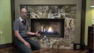 Glass Fireplace Update [upl. by Millford]