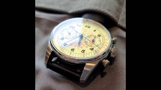 classic vibe doctor watch pulsometer manual winding chronograph 40mm sapphire glass [upl. by Aube331]