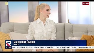 Magda Swider w porannym programie quotWstajemyquot TV Republika [upl. by Festus]