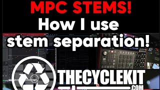 COUNTDOWN TO MPC STEMS How Im using stem separation mpc mpcstems beats akai ripx [upl. by Fillbert]