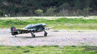 ESM hawker typhoon landing [upl. by Greenfield]