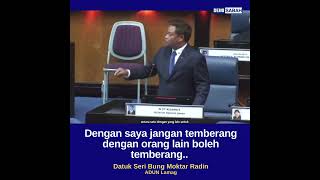 Masiung Banah kena sound dengan Bung Moktar [upl. by Etnelav385]