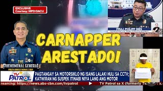 CARNAPPER ARESTADO NG ANTICARNAPPING UNIT NG MPD [upl. by Mozza952]