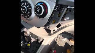 Hyundai Santa Fe 2010 radio removing and installation new CarPlay 9 inch screen [upl. by Grant]