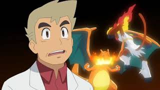 Pokemon Journeys Infernape Battled Ashs Fire Type Pokemon Before It Leaves [upl. by Eceinehs]