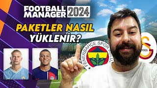 FM 24 Bedava Yüz Paketi Logo Paketi ve Güncel Kadro Yaması Nasıl Kurulur 🎮⚽ [upl. by Wolram746]